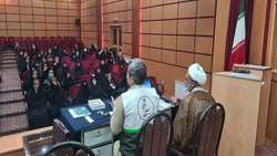 برگزاری جلسه آموزشی حجاج در شهرستان گرمسار